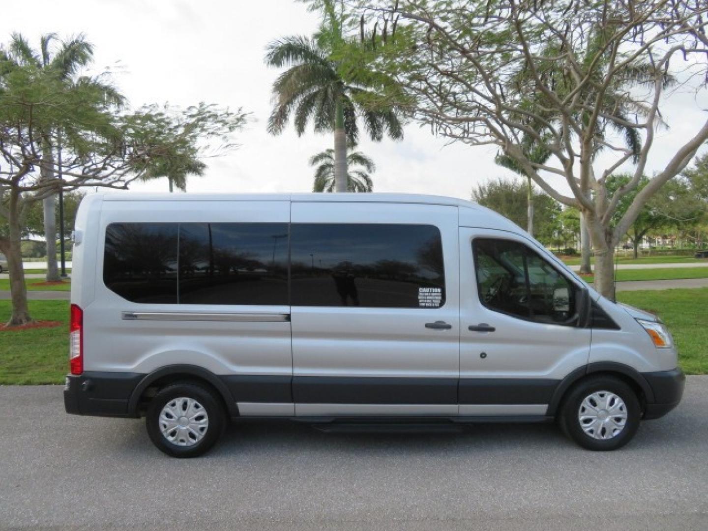 2015 Silver /Gray Ford Transit (1FBZX2CG0FK) , located at 4301 Oak Circle #19, Boca Raton, FL, 33431, (954) 561-2499, 26.388861, -80.084038 - Photo#15